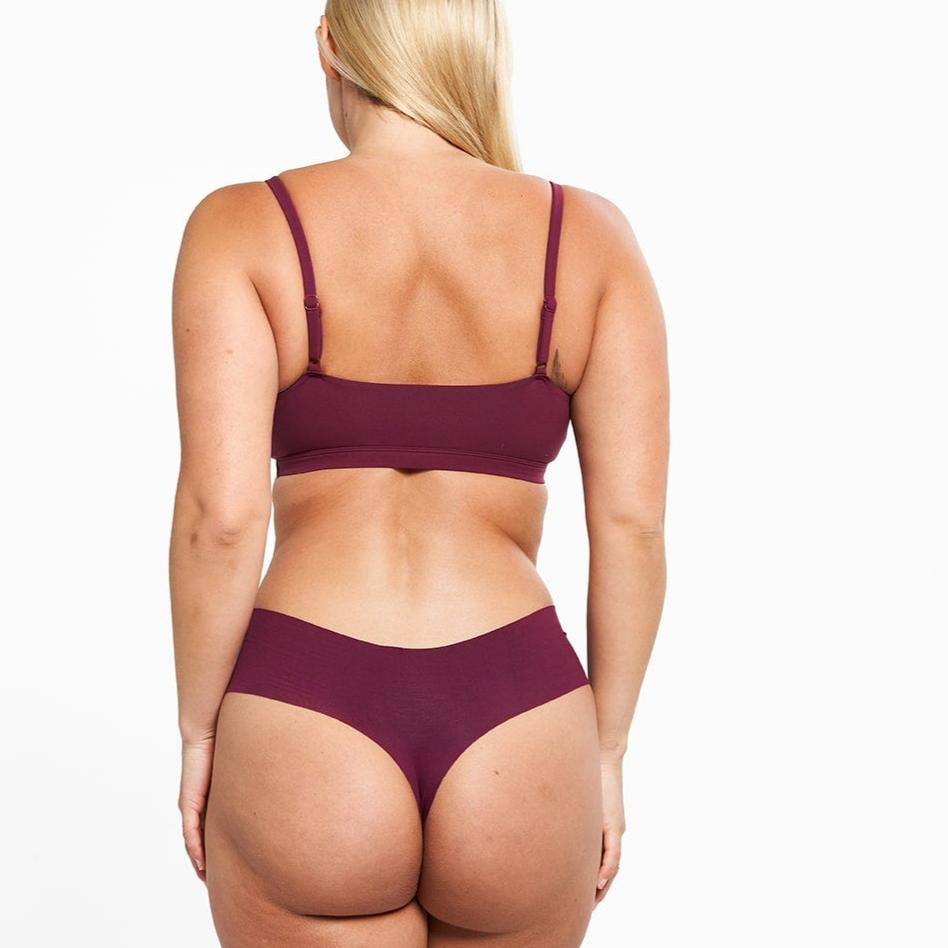 Mid-Rise Thong - Seamless Eco 2.0 - Shiraz (PREORDER)