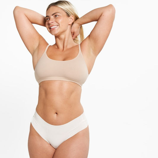 Mid-Rise Thong - Seamless Eco 2.0 - Vanilla (PREORDER)