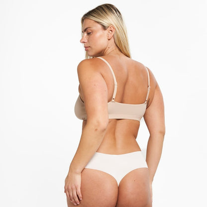 Mid-Rise Thong - Seamless Eco 2.0 - Vanilla (PREORDER)