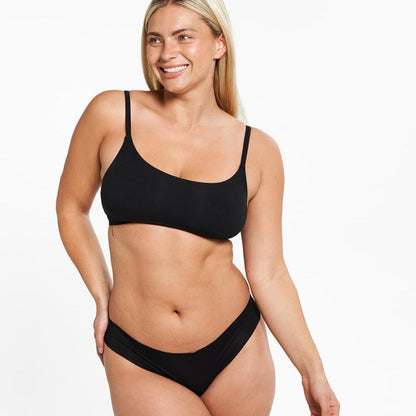 Original-Rise Thong - Seamless Eco 2.0 - Black (PREORDER)