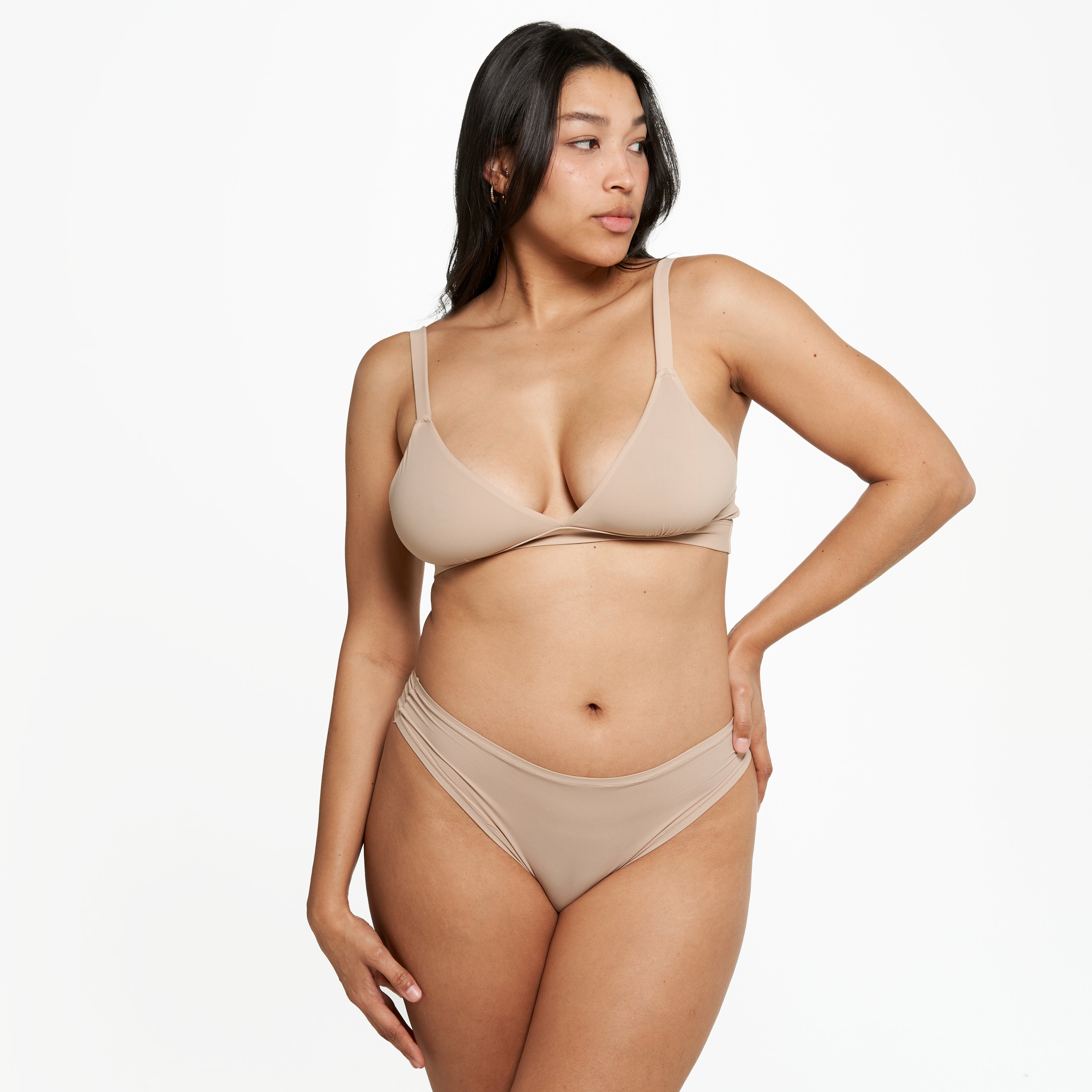 Original-Rise Thong - Super Stretch - Latte