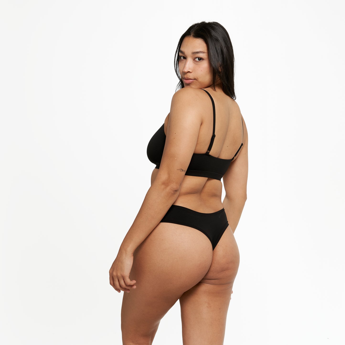 Original-Rise Thong - Super Stretch - Black