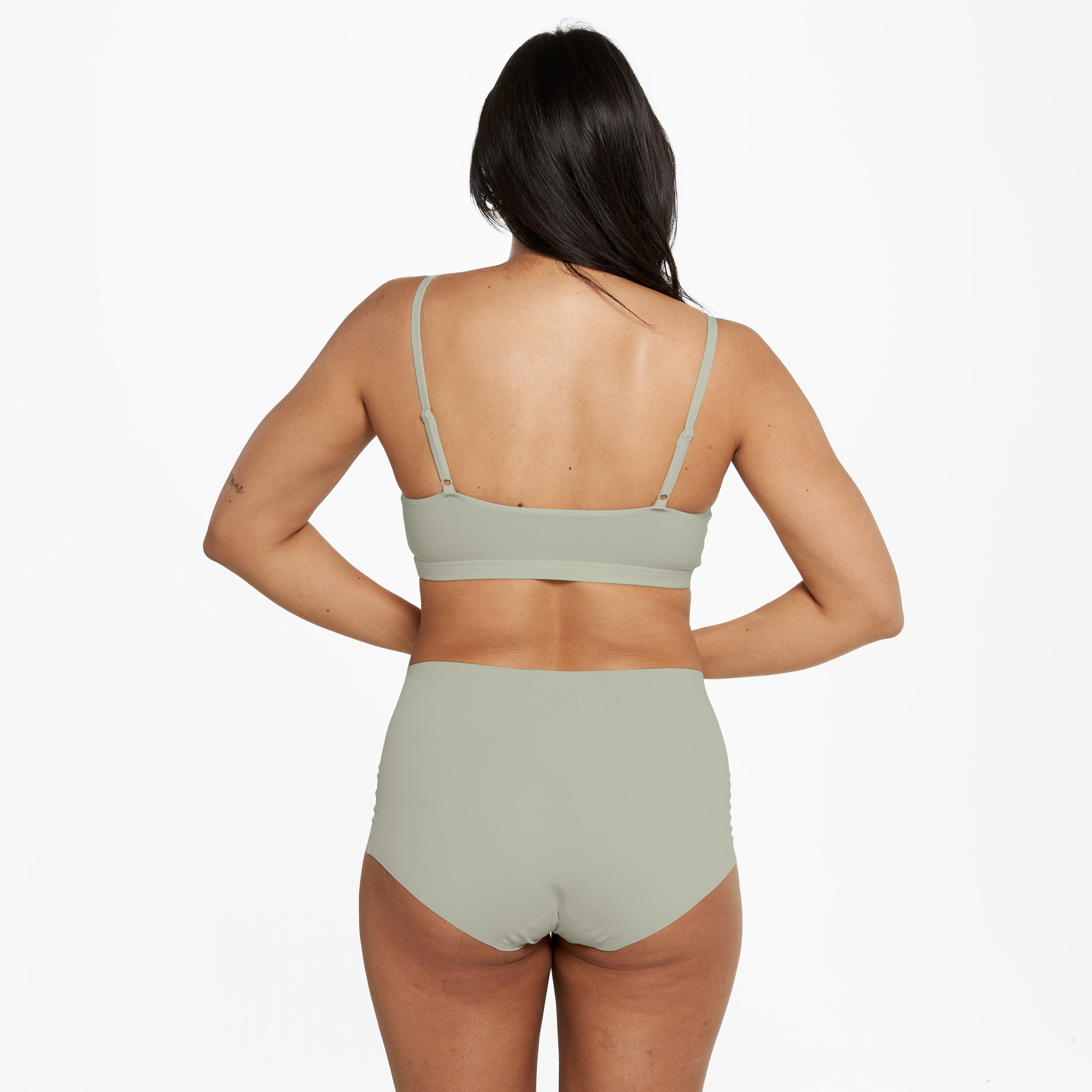 High-Rise Full Brief - Seamless Ultrasmooth 2.0 - Moss