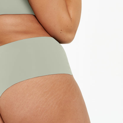 Mid-Rise Thong - Seamless Ultrasmooth 2.0 - Moss