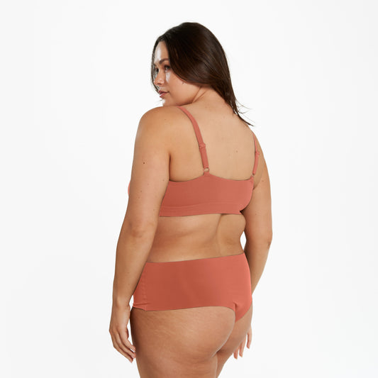 Mid-Rise Thong - Seamless Ultrasmooth 2.0 - Spice