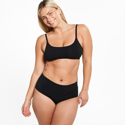 High-Rise Cheeky - Seamless Ultrasmooth 2.0 - Black