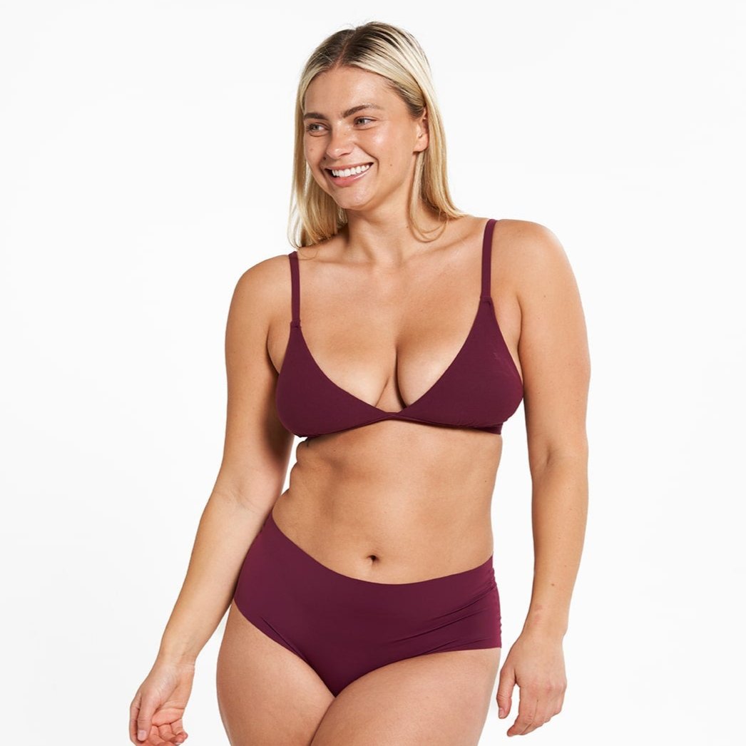 High-Rise Cheeky - Seamless Ultrasmooth 2.0 - Shiraz (PREORDER)