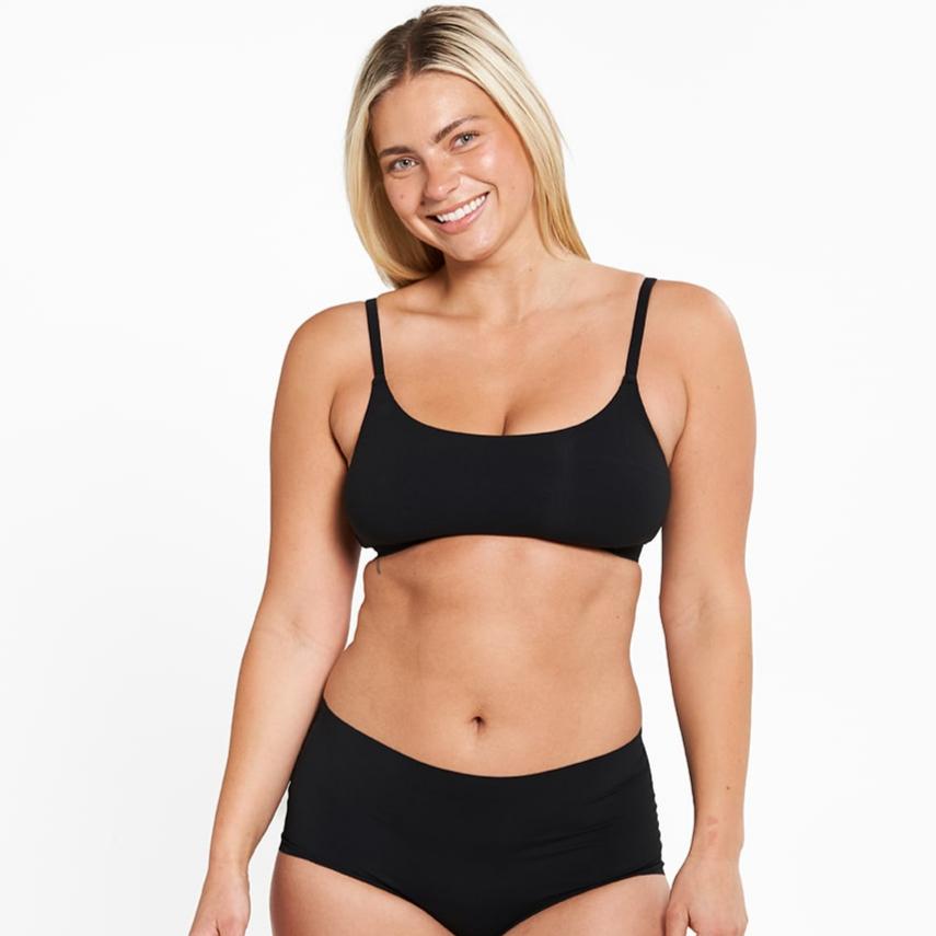 High-Rise Full Brief - Seamless Ultrasmooth 2.0 - Black