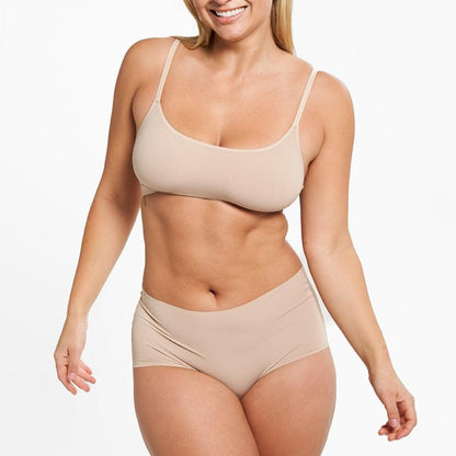 High-Rise Full Brief - Seamless Ultrasmooth 2.0 - Latte