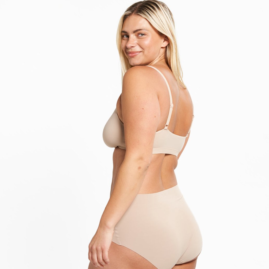 High-Rise Full Brief - Seamless Ultrasmooth 2.0 - Latte