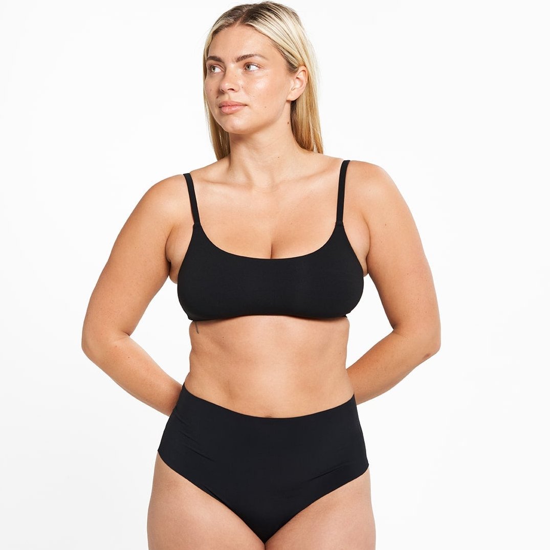 High-Rise Thong - Seamless Ultrasmooth 2.0 - Black