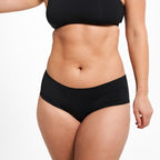 Mid-Rise Bikini Brief - Seamless Ultrasmooth 2.0 - Black