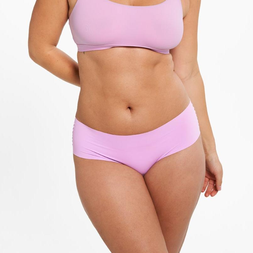 Mid-Rise Bikini Brief - Seamless Ultrasmooth 2.0 - Candy