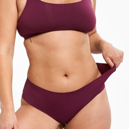 Mid-Rise Bikini Brief - Seamless Ultrasmooth 2.0 - Shiraz