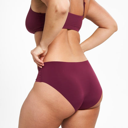 Mid-Rise Bikini Brief - Seamless Ultrasmooth 2.0 - Shiraz