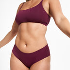 Mid-Rise Bikini Brief - Seamless Ultrasmooth 2.0 - Shiraz