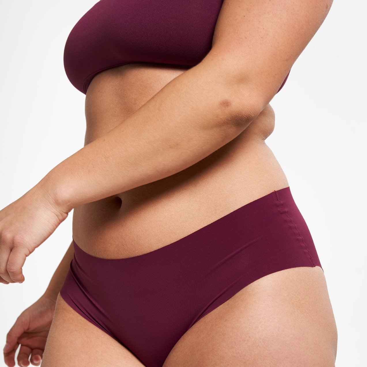 Mid-Rise Bikini Brief - Seamless Ultrasmooth 2.0 - Shiraz