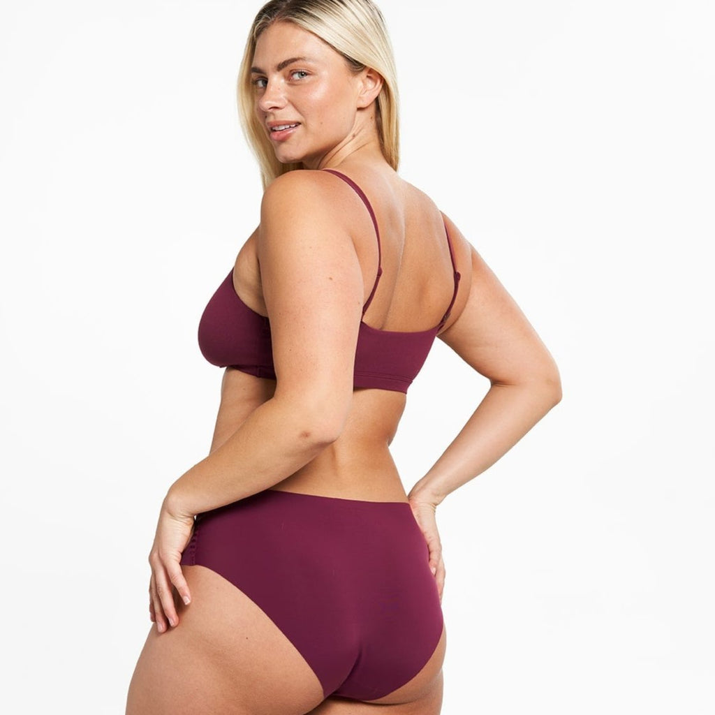 Mid-Rise Bikini Brief - Seamless Ultrasmooth 2.0 - Shiraz