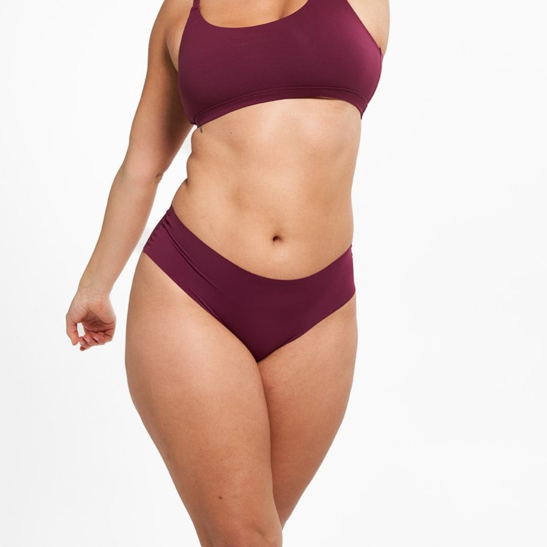 Mid-Rise Cheeky - Seamless Ultrasmooth 2.0 - Shiraz