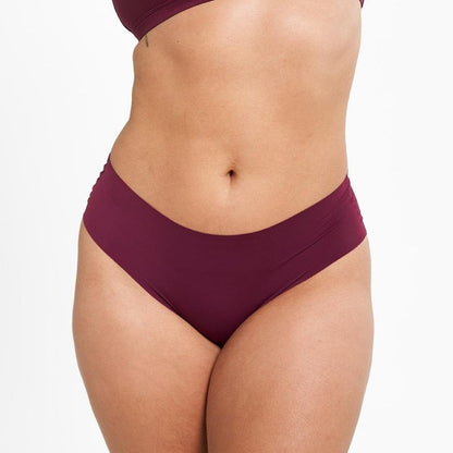 Mid-Rise Cheeky - Seamless Ultrasmooth 2.0 - Shiraz