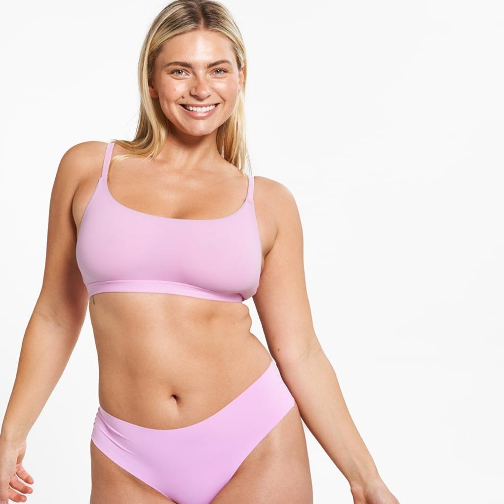 Mid-Rise Thong - Seamless Ultrasmooth 2.0 - Candy