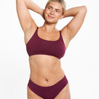 Mid-Rise Thong - Seamless Ultrasmooth 2.0 - Shiraz