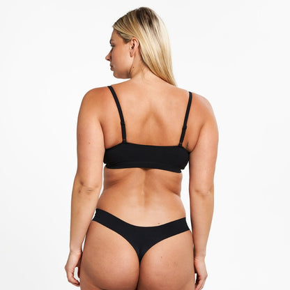 Original-Rise Thong - Seamless Ultrasmooth 2.0 - Black (PREORDER)