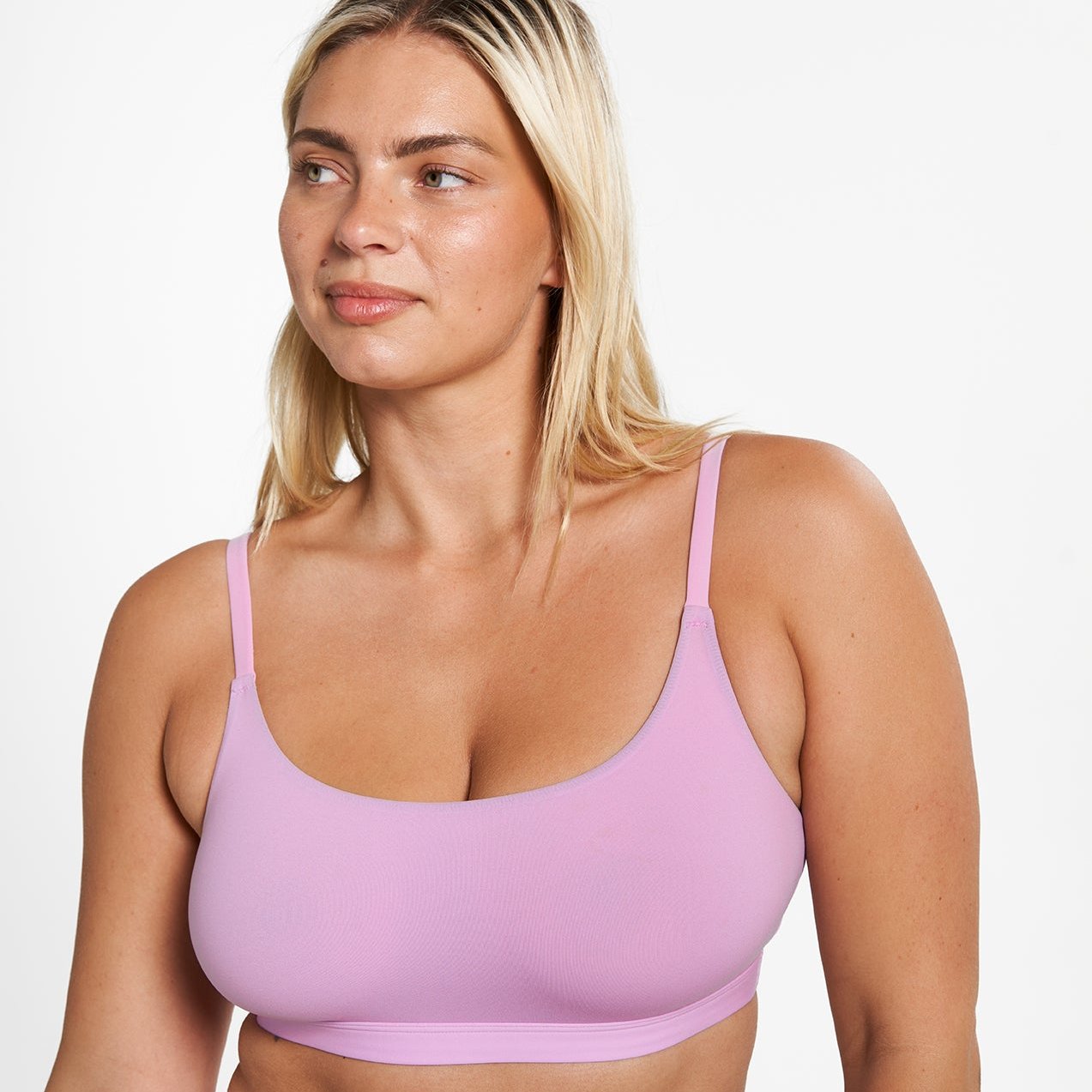 Scoop Bralette - Super Stretch - Candy