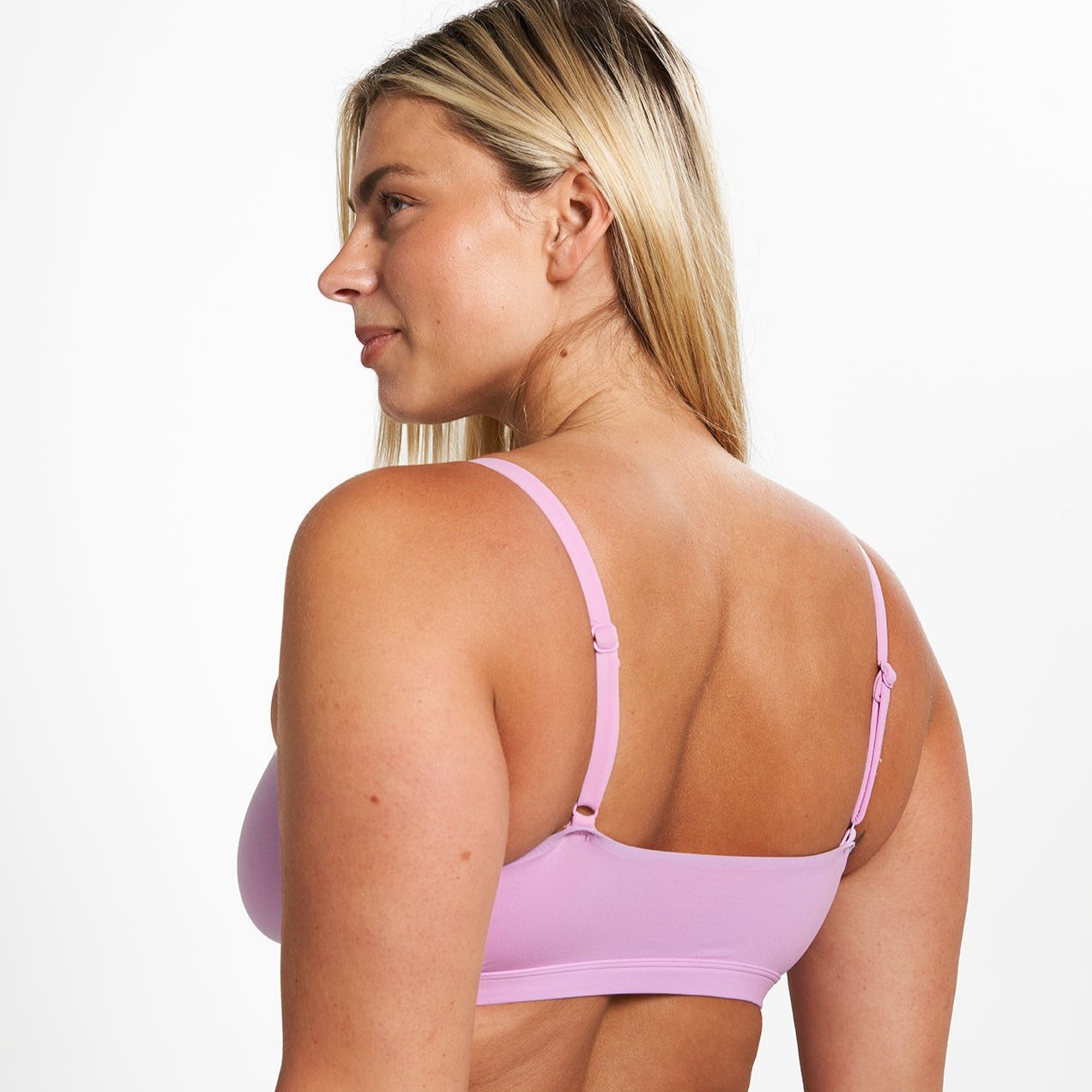 Scoop Bralette - Super Stretch - Candy