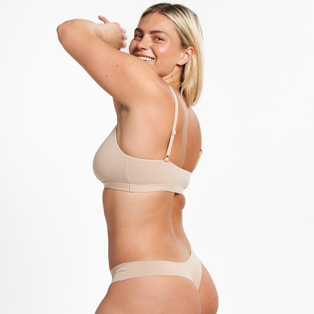 Original-Rise Thong - Seamless Ultrasmooth 2.0 - Latte
