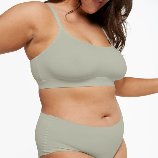 Scoop Bralette - Super Stretch - Moss