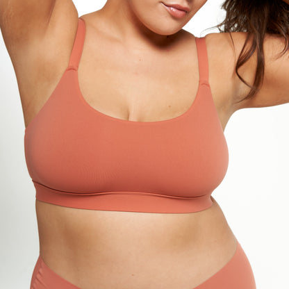 Scoop Bralette - Super Stretch - Spice