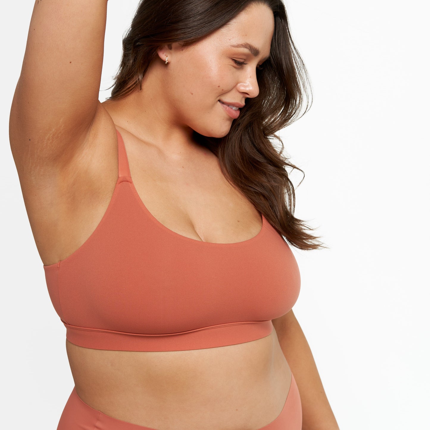 Scoop Bralette - Super Stretch - Spice