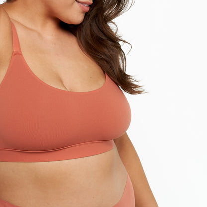 Scoop Bralette - Super Stretch - Spice