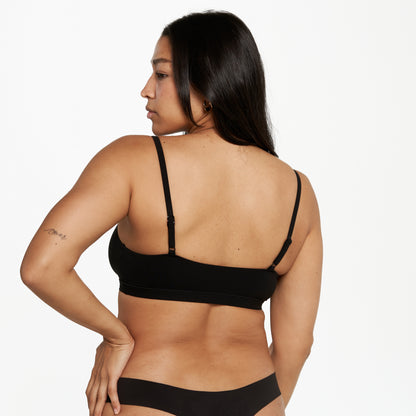 Scoop Bralette - Super Stretch - Black