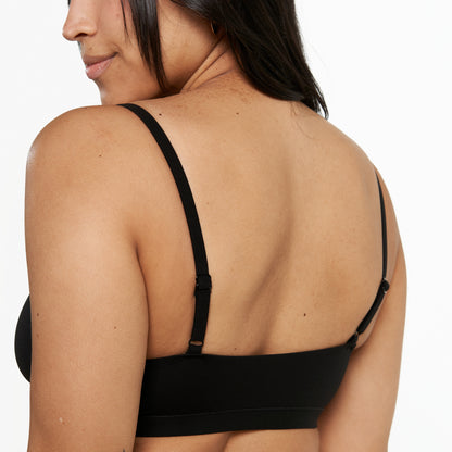 Scoop Bralette - Super Stretch - Black