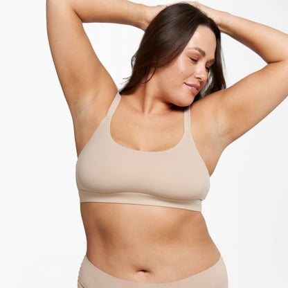 Scoop Bralette - Super Stretch - Latte