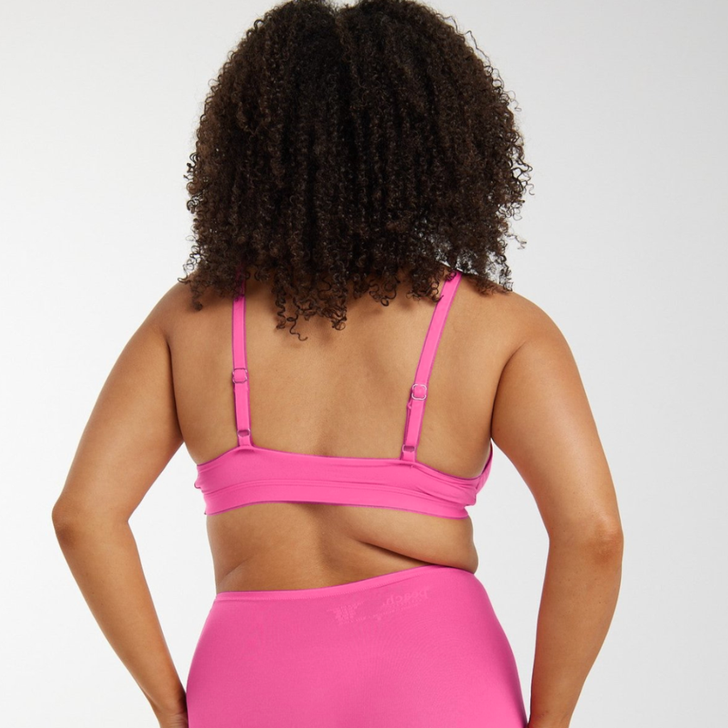 Triangle Bralette - Super Stretch - Confetti - Peach Underwear