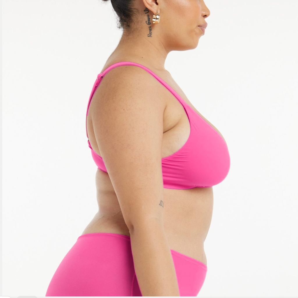 Triangle Bralette - Super Stretch - Confetti - Peach Underwear