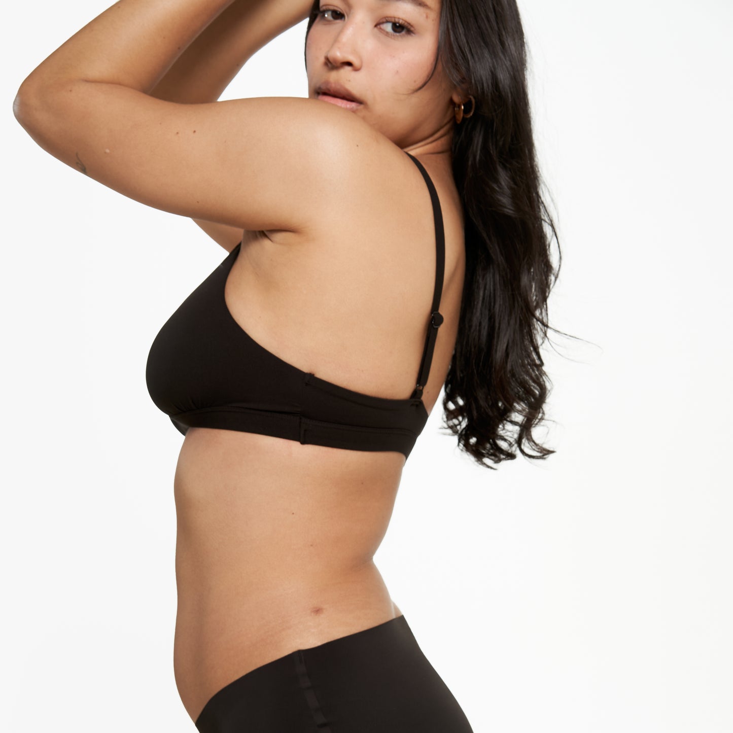 Triangle Bralette - Super Stretch - Black