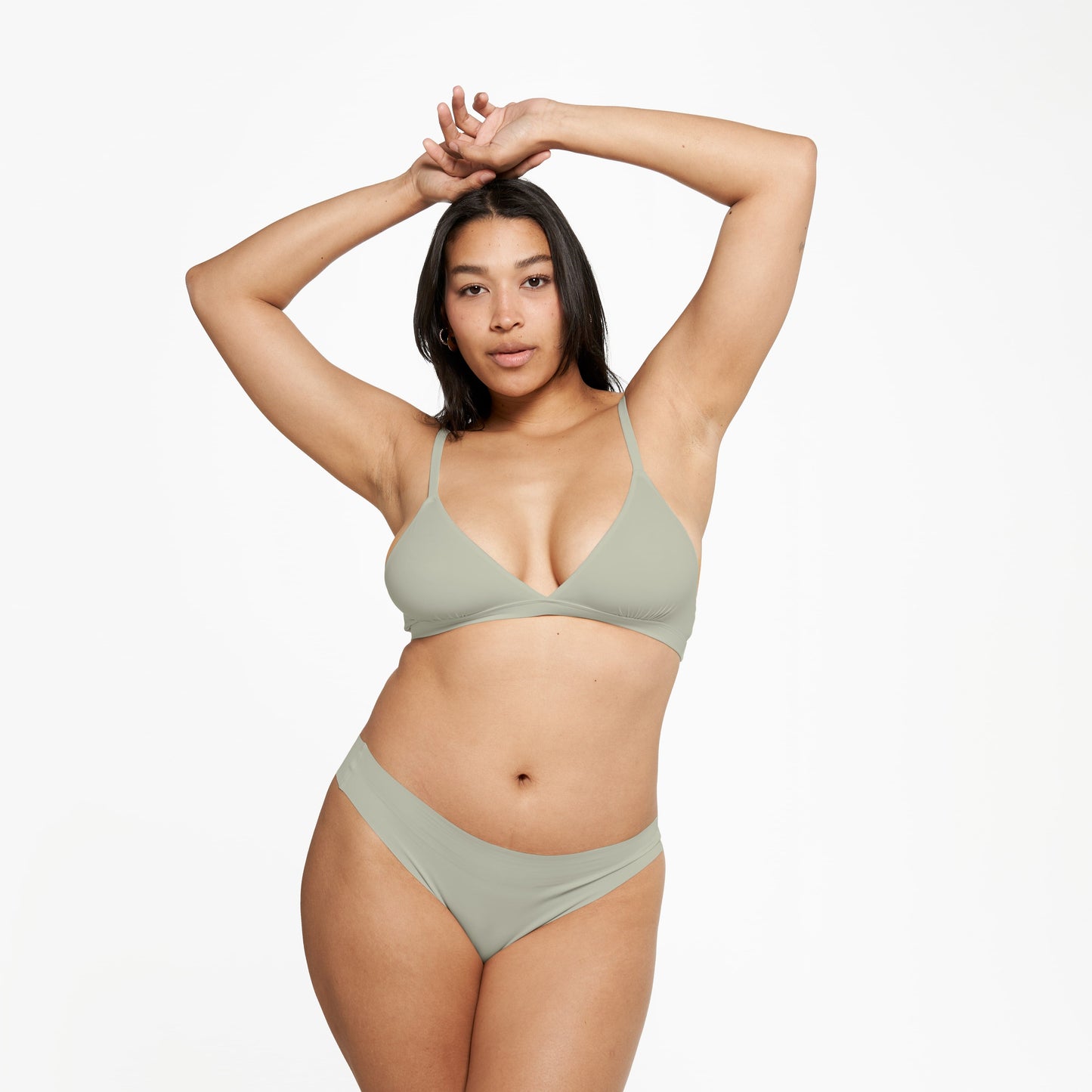 Triangle Bralette - Super Stretch - Moss