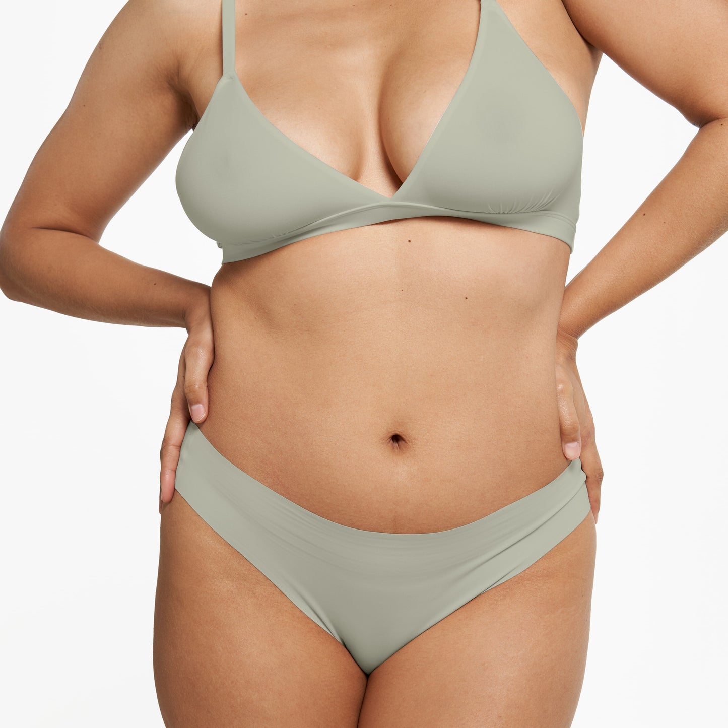 Triangle Bralette - Super Stretch - Moss