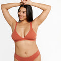 Triangle Bralette - Super Stretch - Spice