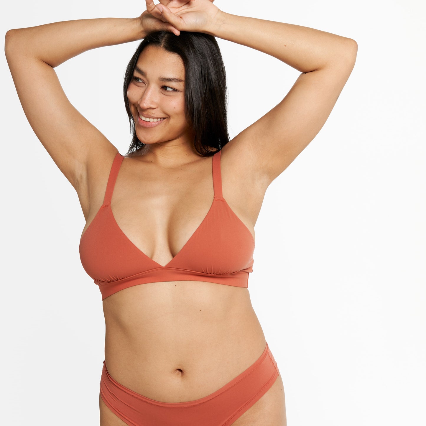 Triangle Bralette - Super Stretch - Spice