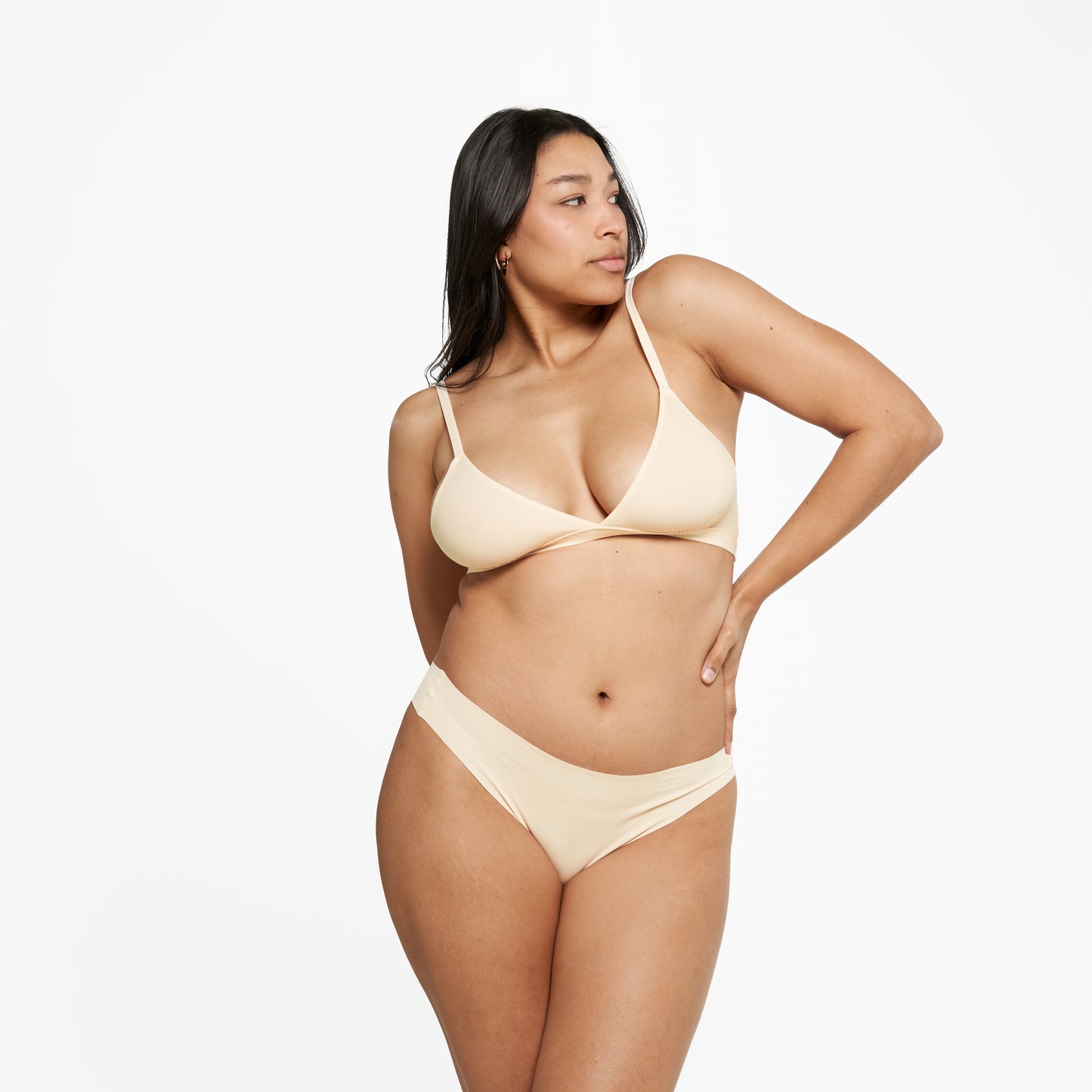 Triangle Bralette - Super Stretch - Vanilla