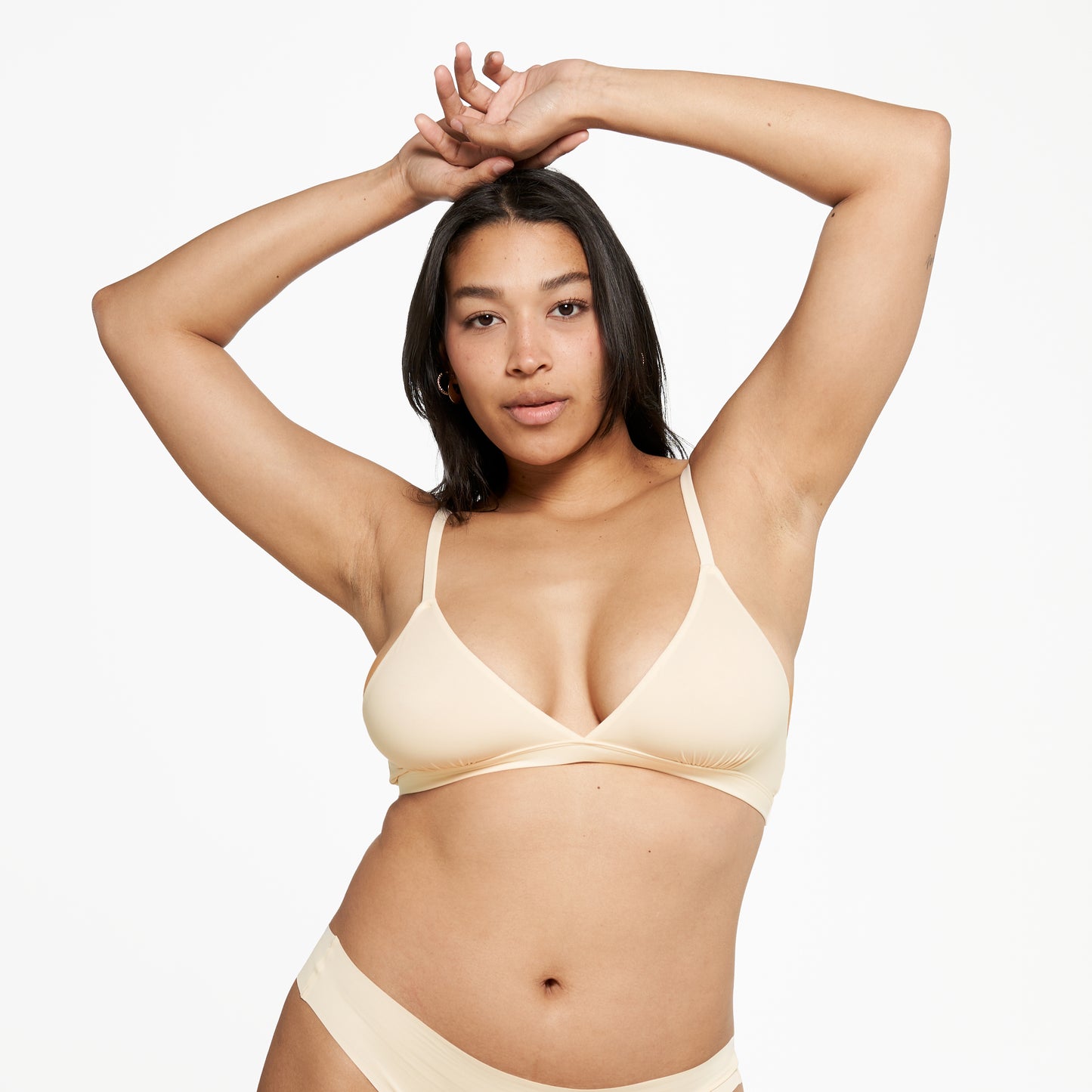 Triangle Bralette - Super Stretch - Vanilla