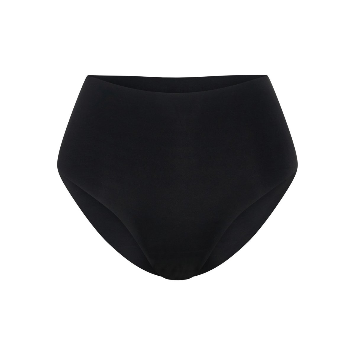 High-Rise Bikini Brief - Seamless Ultrasmooth - Black - Peach Underwear