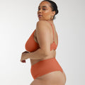 High-Rise Thong - Super Stretch - Spice - Peach Underwear