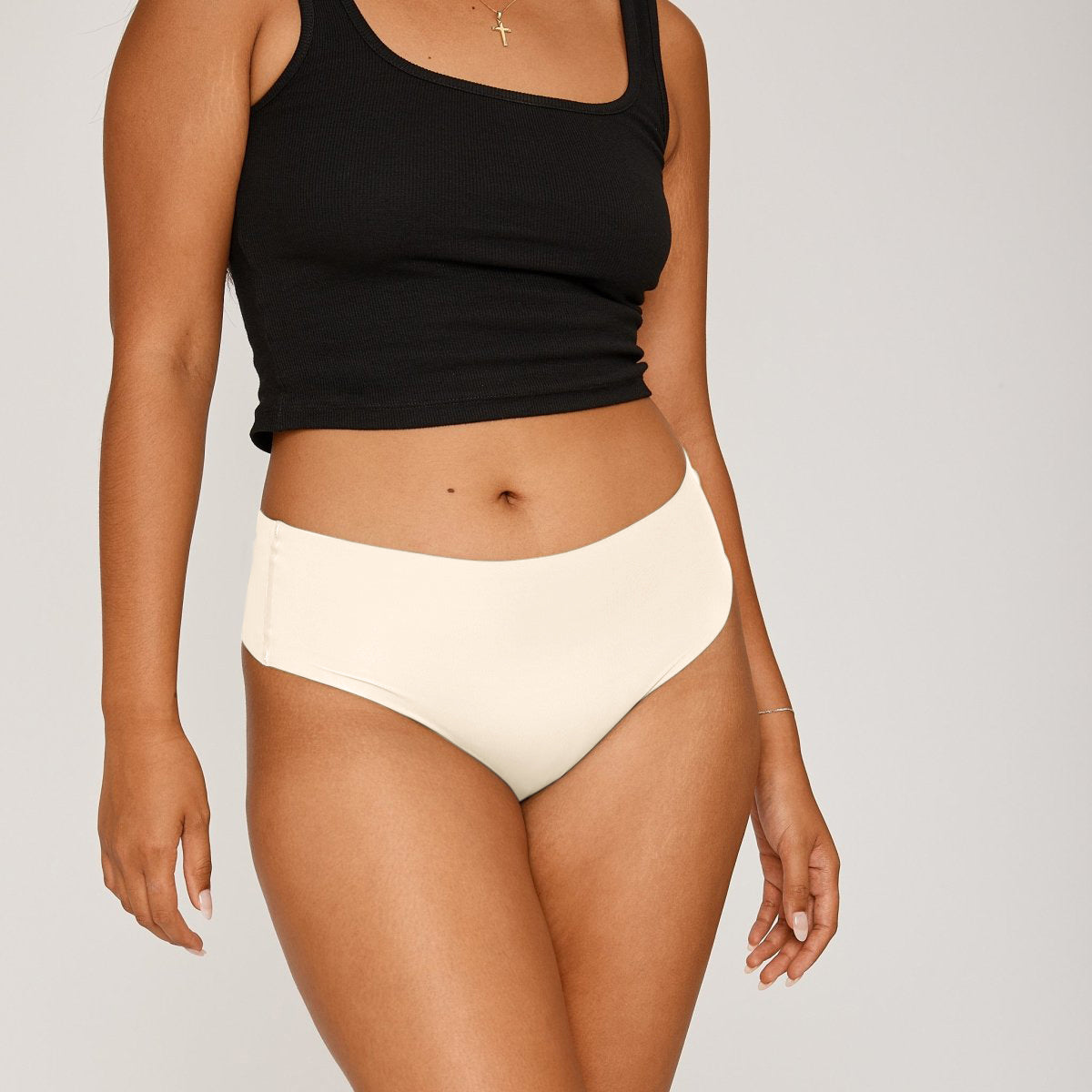 Mid-Rise Thong - Seamless Ultrasmooth 2.0 - Vanilla