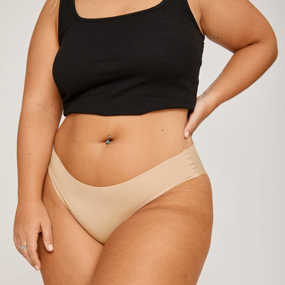 Original-Rise Cheeky - Seamless Ultrasmooth - Black